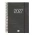 Finocam Espiral Basics Year Agenda - Anual 2027 - 1 Dia por Pagina - Formato E11 - 165x242mm - Espiral - Tapa de Polipropileno -