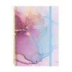 Finocam Trendy Design Collection Goldy Agenda - Anual 2027 - Semana Vista Horizontal - Formato E10 - 155x212mm - Espiral - Tapa