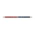Milan Lapiz Bicolor Rojo y Azul - Mina Ø 2.9mm - Triangular - Resistente a la Rotura