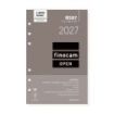 Finocam R597 Recambio para Agenda Open - Anual 2027 - 2 Dias por Pagina - Formato 500 - 117x181mm - 6 Taladros - Papel de 80g/m2