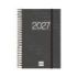 Finocam Espiral Basics Year Agenda - Anual 2027 - 1 Dia por Pagina - Formato E5 - 117x181mm - Espiral - Tapa de Polipropileno -