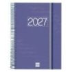 Finocam Espiral Basics Year Agenda - Anual 2027 - 1 Dia por Pagina - Formato E40 - 210x297mm - Espiral - Tapa de Polipropileno -