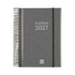 Finocam Espiral Basics Personalizable Agenda - Anual 2027 - 1 Dia por Pagina - Formato E10 - 155x212mm - Espiral - Tapa de Polip