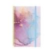 Finocam Trendy Design Collection Goldy Agenda - Anual 2027 - Semana Vista Horizontal - Formato E5 - 117x181mm - Espiral - Tapa d