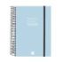 Finocam Espiral Basics Opaque Agenda - Anual 2027 - 1 Dia por Pagina - Formato E10 - 155x212mm - Espiral - Tapa de Polipropileno