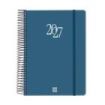 Finocam Espiral Basics My Agenda - Anual 2027 - 1 Dia por Pagina - Formato E10 - 155x212mm - Espiral - Tapa Dura de Carton Forra
