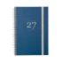 Finocam Moda Agenda Internacional - Anual 2027 - Semana Vista Vertical - 140x204mm - Goma Elastica - Tapa Dura de Carton Forrado