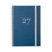 Finocam Moda Agenda Internacional - Anual 2027 - Semana Vista Vertical - 140x204mm - Goma Elastica - Tapa Dura de Carton Forrado
