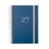 Finocam Moda Agenda Internacional - Anual 2027 - 1 Dia por Pagina - 140x204mm - Goma Elastica - Tapa Dura de Carton Forrado - Es