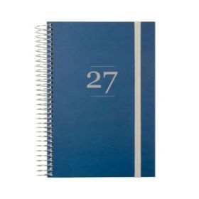 Finocam Moda Agenda Internacional - Anual 2027 - 1 Dia por Pagina - 140x204mm - Goma Elastica - Tapa Dura de Carton Forrado - Es