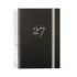 Finocam Moda Agenda Internacional - Anual 2027 - 1 Dia por Pagina - 140x204mm - Goma Elastica - Tapa Dura de Carton Forrado - Es