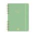 Finocam Espiral Trendy Alma Agenda - Anual 2027 - Semana Vista Horizontal - Formato E10 - 155x212mm - Espiral - Tapa Dura de Car