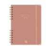 Finocam Espiral Trendy Alma Agenda - Anual 2027 - Semana Vista Horizontal - Formato E10 - 155x212mm - Espiral - Tapa Dura de Car