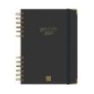 Finocam Espiral Trendy Alma Agenda - Anual 2027 - 1 Dia por Pagina - Formato E10 - 155x212mm - Espiral - Tapa Dura de Carton For