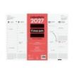 Finocam Neutro Vade Calendario - Anual 2027 - Semana Vista Vertical - 420x310mm - Encolado - Papel de 90g/m2 - Espacio para Nota