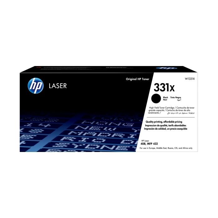 HP W1331X Negro Cartucho de Toner Original - 331X