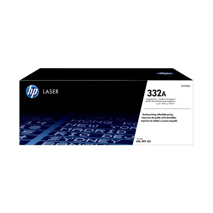 HP W1332A Negro Tambor de Imagen Original - 332A (Drum)
