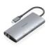 Aisens USB-C Dock 10 en 1 - USB-C a 1xHDMI - 1xDisplayport - 1xRJ45 - 1xUSB-A 5G - 2xUSB-C 10G - 1xUSB-C PD 100W - 1xSD - 1xMicr