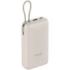 Xiaomi Tan GL Powerbank 20000 mAh - 33W - Cable Integrado - Carga Rapida - Multiples Capas de Seguridad - Color Beige