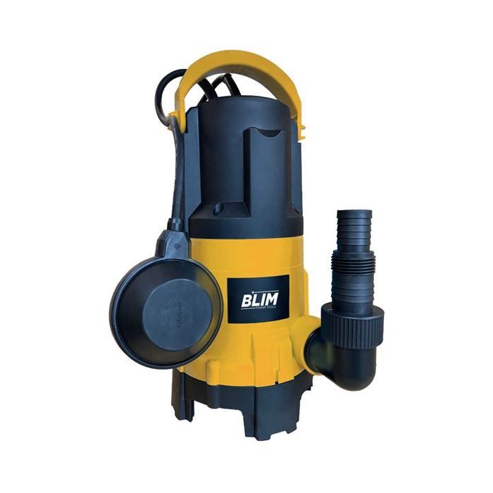 Blim 3 en 1 Bomba Sumergible - Potencia 750W - Caudal 14.000L/h - Elevacion 7.5m - Solidos Ajustables 1/5/25mm - IPX8 - Cable 10