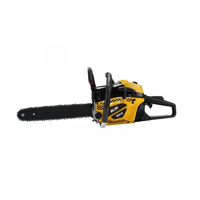 Blim Motosierra a Gasolina - Cilindrada 45cc - Potencia 1700W - Espada 455mm - 2 Tiempos - Peso 7kg - Deposito 550ml - Lubricaci
