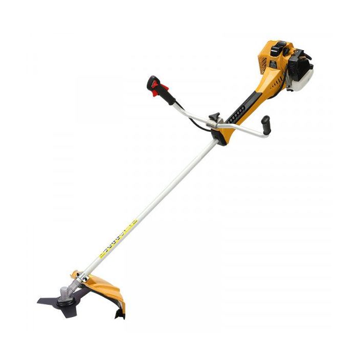 Blim Desbrozadora a Gasolina - Cilindrada 51.7cc - Potencia 1.6kW - 2 Tiempos - Eje 28mm - Cuchilla 3T - Cabezal de Hilo de Nylo