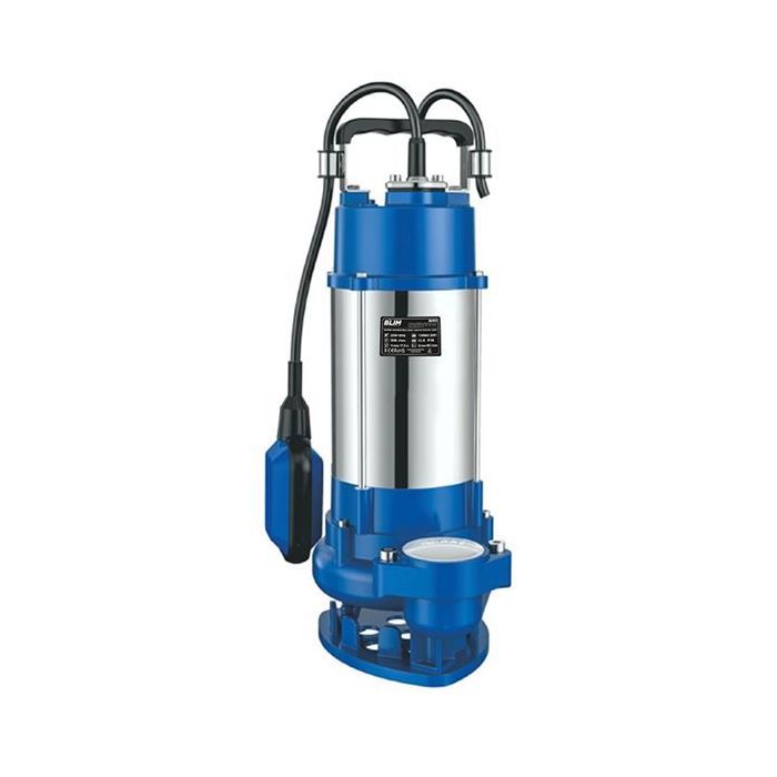 Blim Bomba Sumergible para Aguas Sucias - Potencia 2HP - Solidos hasta 10mm - IP68 - Monofasica - Velocidad 2850rpm - Proteccion