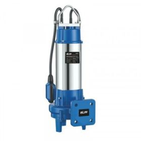 Blim Bomba Sumergible Trituradora - Potencia 1.5HP - IP68 - Monofasica - Velocidad 2850rpm - Alta Presion de Descarga - Protecci