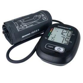 Thomson Cardio A10 Tensiometro de Brazo - Deteccion Arritmia - Inidcador de Hipertension - 2 Usuarios - Color Negro