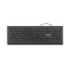 Coolbox FlatPro Teclado USB con 105 Teclas - Teclas planas - QWERTY Español - Color Negro