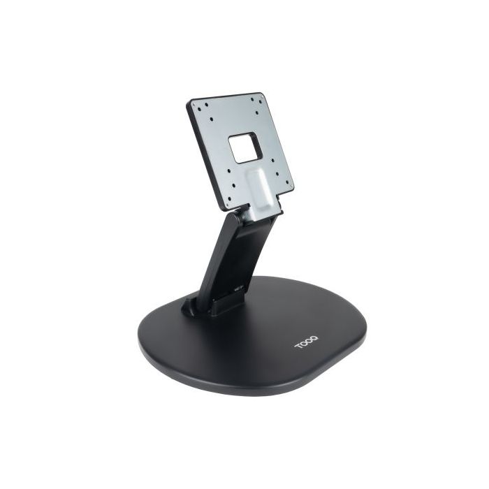 Tooq DB1027TN-B Soporte de Mesa/Pared para Monitor de 17 -27  - Regulable en Altura e Inclinable - Peso Max 6,5kg - VESA 100x100