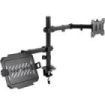 Tooq Soporte de Mesa para Monitor y Portatil - 2 Brazos - Pantallas de 13-32  - Soporta 8kg por Brazo - VESA 75x75 y 100x100 - E
