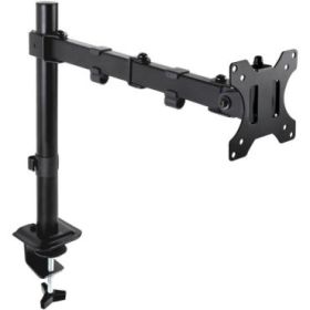 Tooq Soporte de Mesa para Monitor - 1 Brazo - Pantallas de 17-32  - Soporta 8kg - VESA 75x75 y 100x100 - Giratorio e Inclinable
