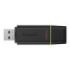 Kingston DataTraveler Exodia Memoria USB 256GB - USB 3.2 Gen 1 - Con Tapa - Enganche para Llavero - Color Negro (Pendrive)