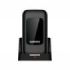 Daewoo Telefono Movil de Tapa - Doble Pantalla 2.8  y 1.77  - Teclas Grandes - RAM 48Mb - ROM 128Mb - 1000mAh - Camara 0.3Mp - 4