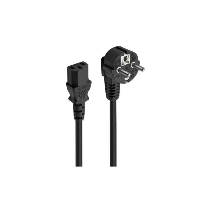 Ewent EC1920 Cable Alimentacion CPU - IEC320 a C13 - 1.5m - Color Negro