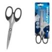 ErichKrause Top Model Tijeras de 16cm - Cuchillas en Forma de Arco - Mangos de Plastico Resistente a Golpes - Afilado Doble - Ac