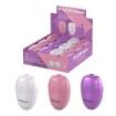 ErichKrause Eva Candy Expositor con 24 Sacapuntas con Contenedor - Plastico - Cuchilla Niquelada de Acero al Carbono - Orificio