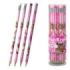 ErichKrause CapyBarbara Lapiz de Grafito con Goma de Borrar - Mina HB - Cuerpo Redondo - Plastico - Agarre Ergonomico - Colores