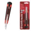 ErichKrause Arrow Cuter con Fijador Automatico - Metalico - Hoja de 9mm de Ancho - Color Rojo