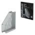 ErichKrause Compass Classic Revistero - Acero Inoxidable - 310x292x81mm - Color Plata