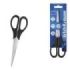 ErichKrause EasyCut Tijeras de 17cm para Zurdos - Mangos de Plastico Resistente a Golpes - Afilado Doble - Acero Inoxidable - Er