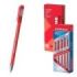 ErichKrause G-Soft Stick Classic Boligrafo con Capuchon - Punta de 0.38mm - Trazo 0.25mm - Tinta de Gel - Resistente al Agua - S
