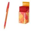 ErichKrause R-301 Stick and Grip Orange Boligrafo con Capuchon - Punta de 0.7mm - Cuerpo Opaco Naranja - Trazo 0.35mm - Zona de