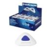 ErichKrause SmartWay Triangular Expositor con 24 Gomas de Borrar - Caucho Termoplastico - Hipoalergenico - No Deja Residuos - Co