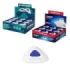 ErichKrause SmartWay Mini Triangular Expositor con 36 Gomas de Borrar - Caucho Termoplastico - Hipoalergenico - Libre de PVC - N