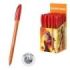 ErichKrause U-108 Stick Orange Boligrafo con Capuchon - Punta de 0.7mm - Cuerpo Opaco Naranja - Trazo 0.26mm - Tinta de Baja Vis