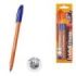 ErichKrause U-108 Stick Orange Pack de 3 Boligrafos con Capuchon - Punta de 0.7mm - Cuerpo Opaco Naranja - Trazo 0.26mm - Tinta