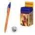ErichKrause U-208 Matic Orange Boligrafo Retractil - Punta de 0.7mm - Cuerpo Opaco Naranja - Trazo 0.26mm - Color Azul