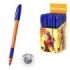 ErichKrause U-109 Stick and Grip Orange Boligrafo con Capuchon - Punta de 0.7mm - Cuerpo Opaco Naranja - Trazo 0.26mm - Zona de